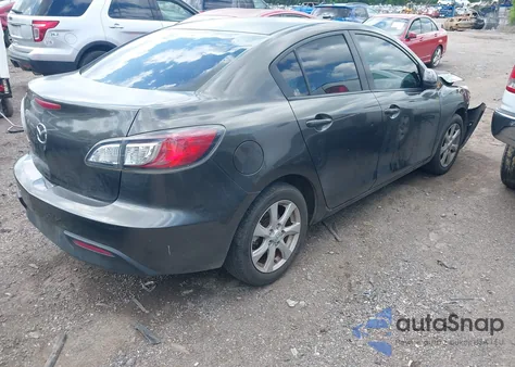 2010 Mazda Mazda3 I Touring z USA, uszkodzony, nr VIN JM1BL1SF0A1106161